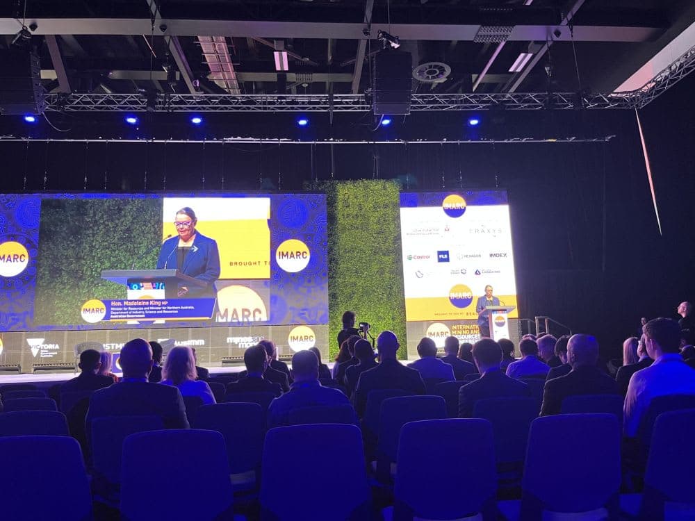Autoridades de Nueva Gales del Sur promueven su riqueza mineral en la apertura de IMARC 2026